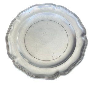 vintage Stede metal serving plate